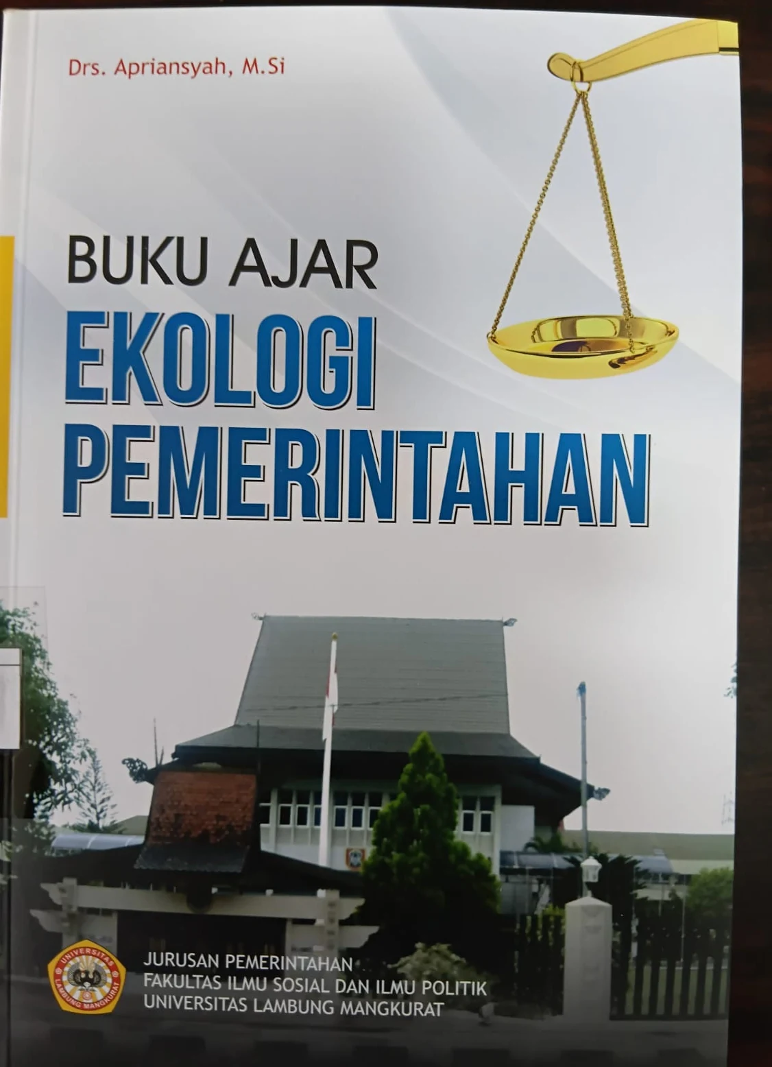 Cover buku Buku Ajar Ekologi Pemerintahan